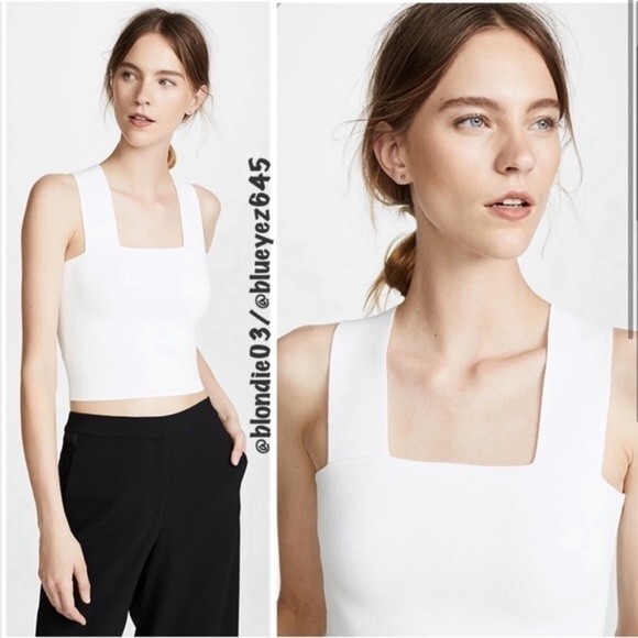 A.L.C. white “Lia” top L - Picture 2 of 5